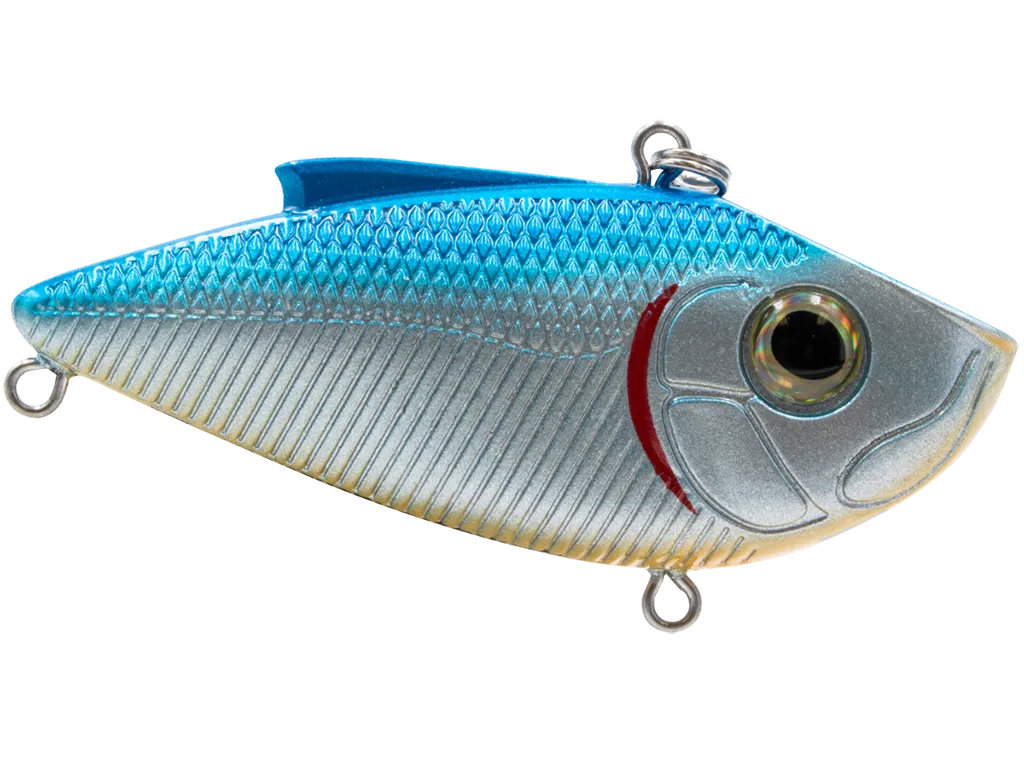 Livingston Lures Pro Ripper: Blue Back/Chrome Shad