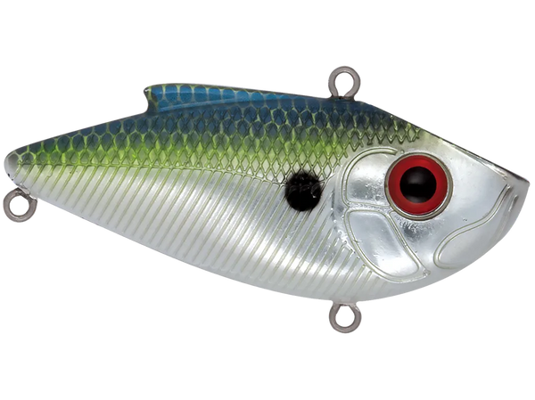 Livingston Lures Pro Ripper: Chrome Triple XXX Shad