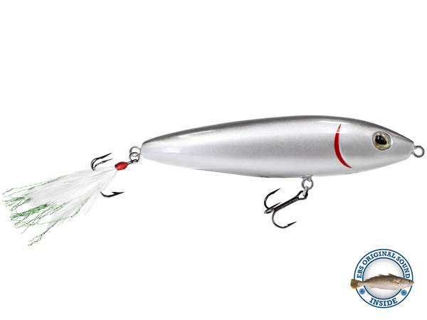 Livingston Lures Pro Sizzle Jr.: Black Back/Chrome Shad