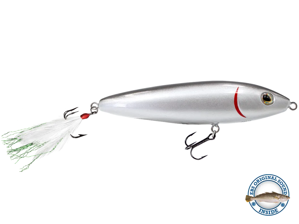 Livingston Lures Pro Sizzle Jr.: Black Back/Chrome Shad