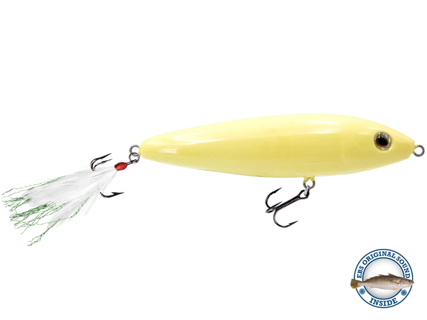 Livingston Lures Pro Sizzle Jr.: Pure Bone Shad 