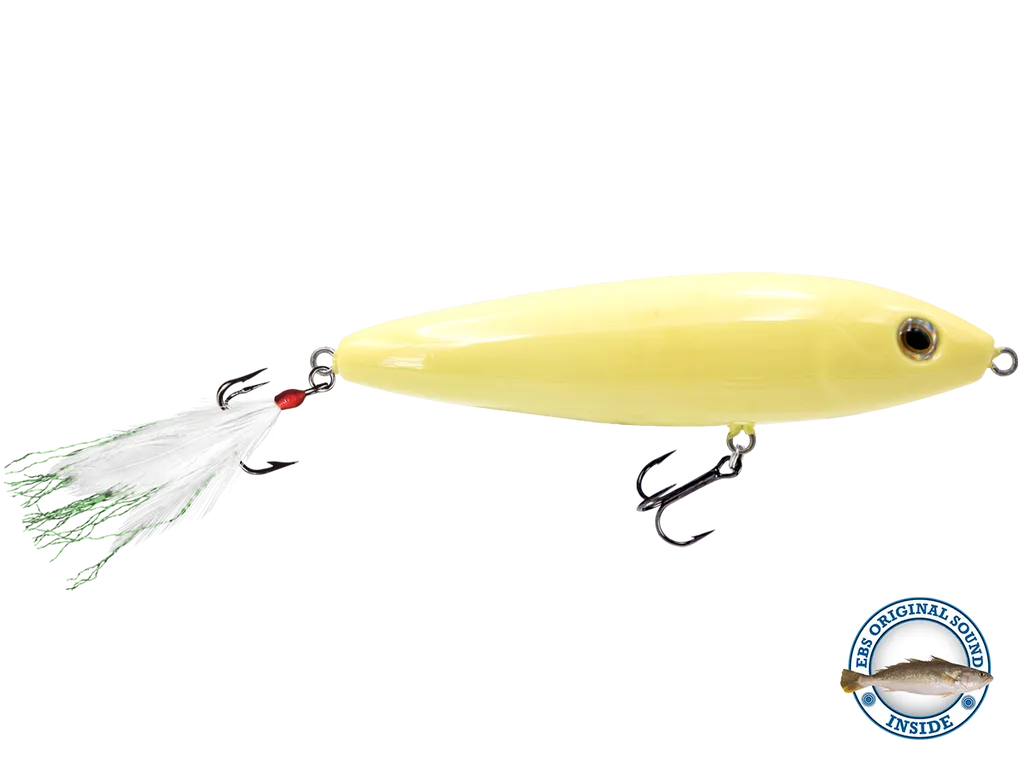 Livingston Lures Pro Sizzle Jr.: Pure Bone Shad 