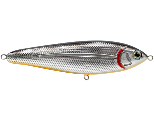 Livingston Lures School Master: Black Back/Chrome Shad