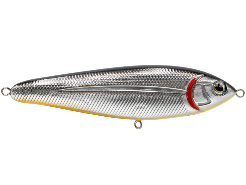 Livingston Lures School Master: Black Back/Chrome Shad