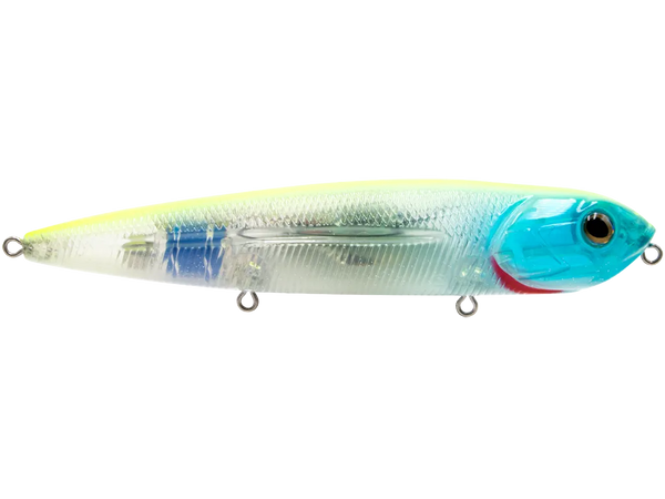 Livingston Lures Walking Boss: Chartreuse Blue Shiner