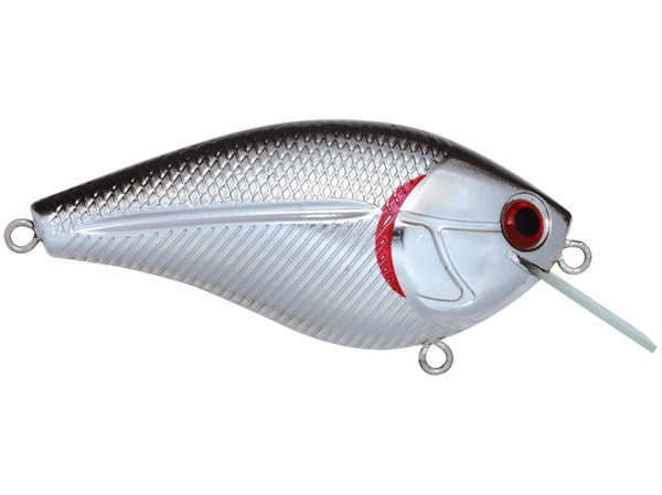 Livingston Lures Primetyme SQ 2.0: Black Back/Chrome Shad