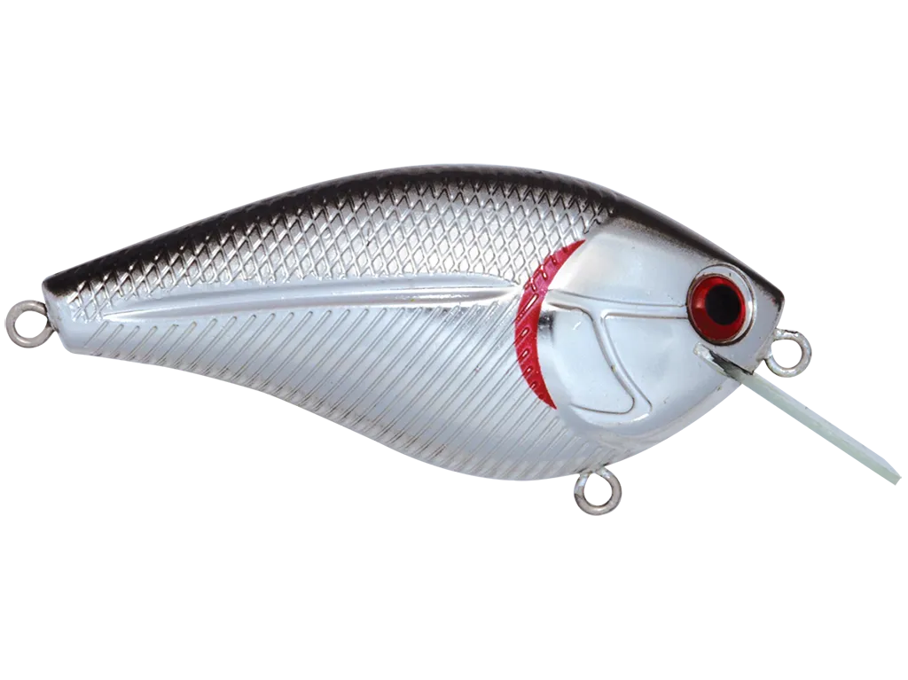 Livingston Lures Primetyme SQ 2.0: Black Back/Chrome Shad