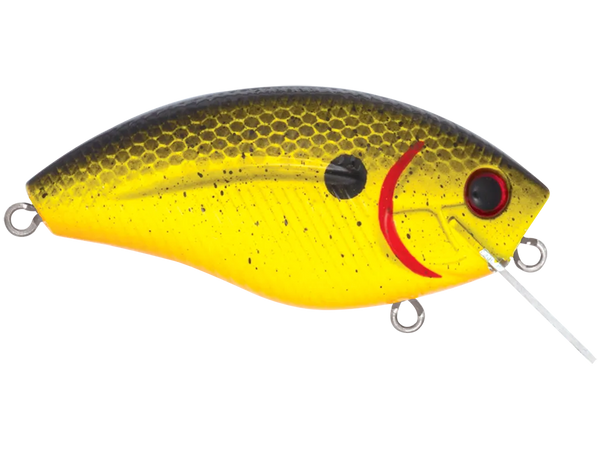 Livingston Lures Howeller DMC SQ: Chartreuse Splatter Shad