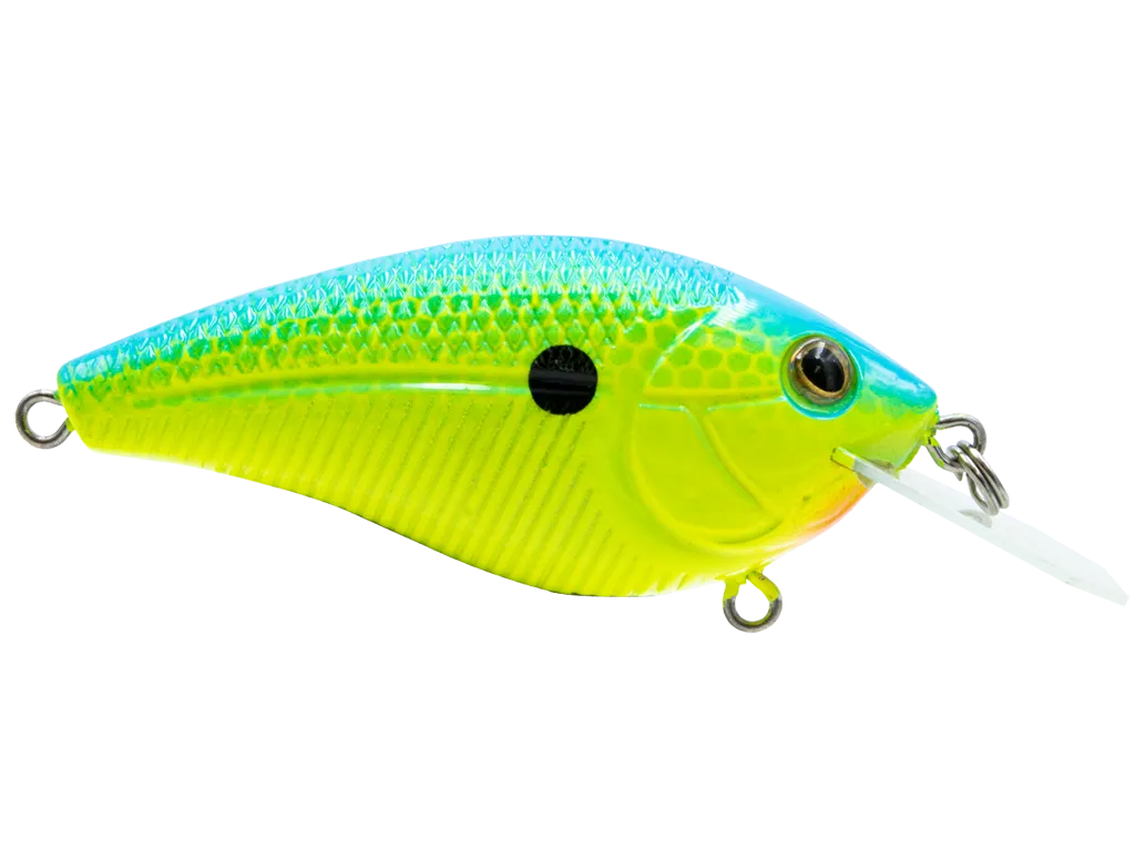Livingston Lures Primetyme CB 1.5: Chartreuse Sunrise Shad