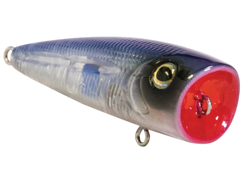 Livingston Lures Walk N Pop 77 Popper: Pro Blue