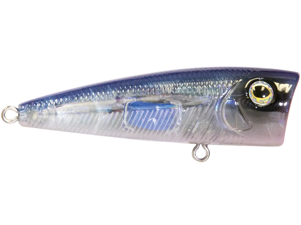 Livingston Lures Walk N Pop 77 Popper: Pro Blue