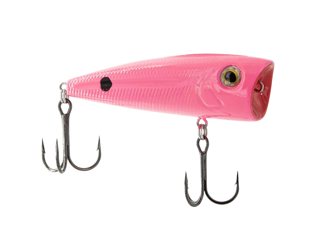 Livingston Lures Walk N Pop 77 Popper: Bubble Gum