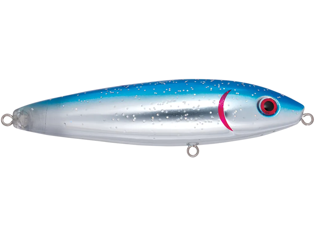 Livingston Lures Pro Sizzle SW: Blue Back/Chrome Shad