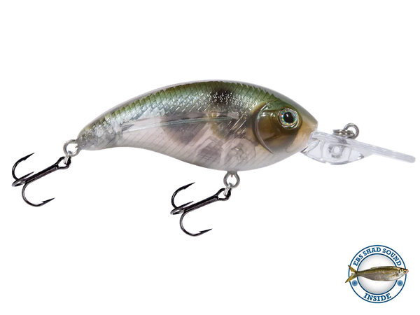 Livingston Lures Deep Impact 6: Ghost Gizzard Shad