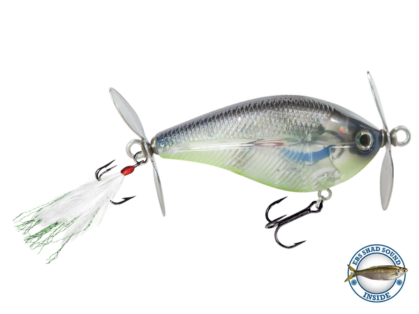 Livingston Lures SpinMaster: Bluetreuse