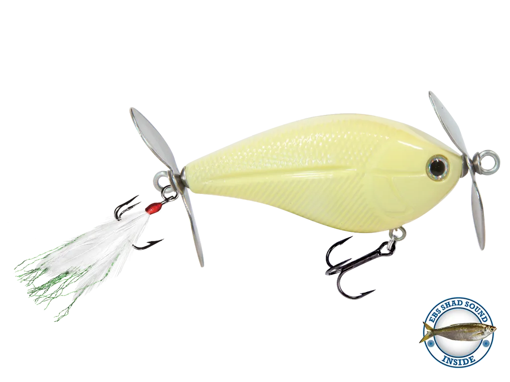 Livingston Lures SpinMaster: Pure Bone Shad