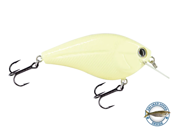 Livingston Lures Primetyme SQ 2.0: Pure Bone Shad