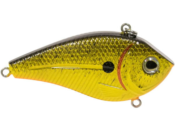 Livingston Lures Flatside 50: Chartreuse Splatter Shad