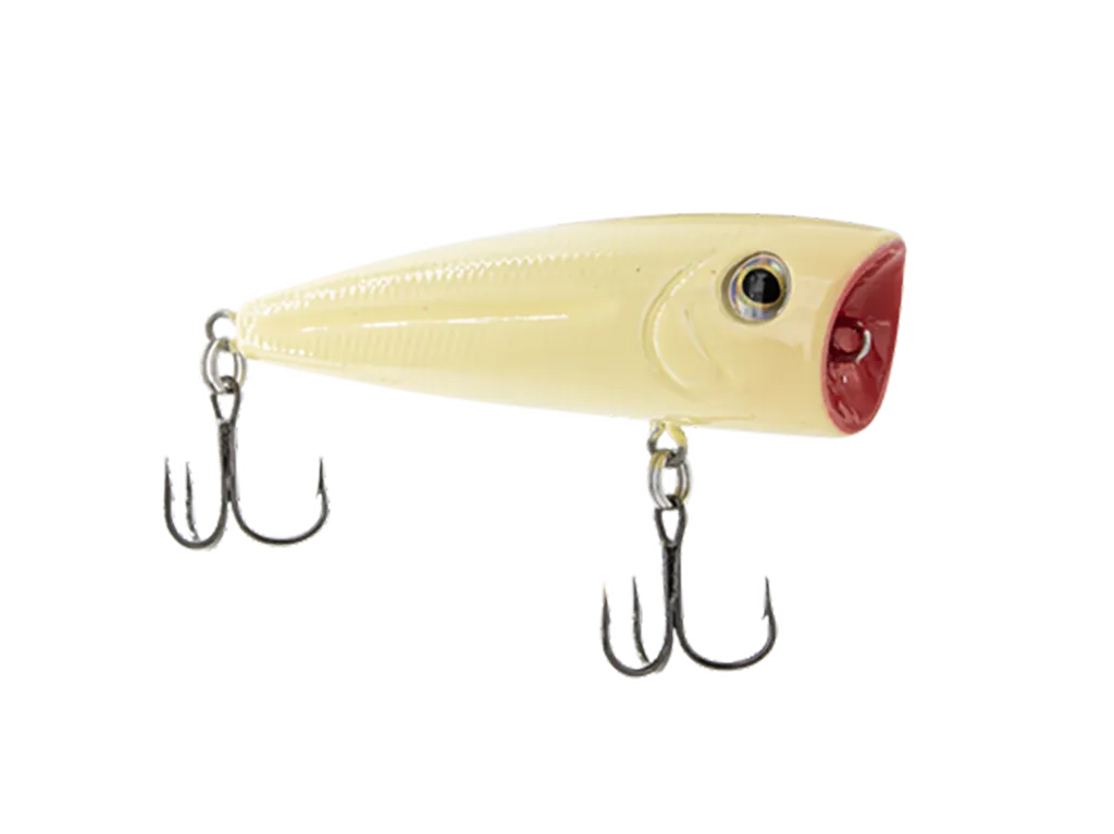 Livingston Lures Walk N Pop 67: Pure Bone Shad
