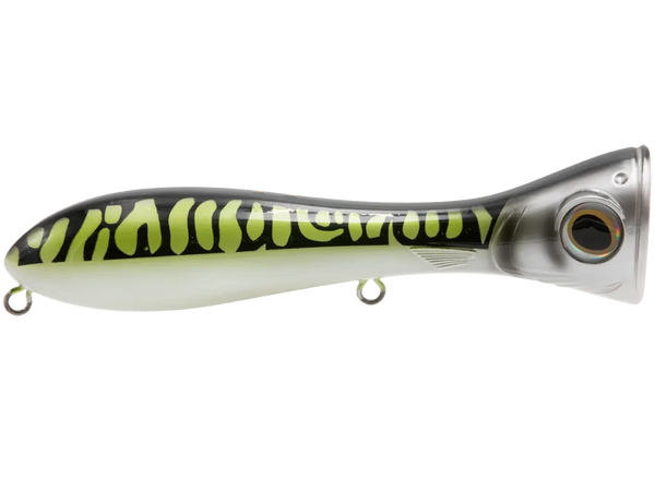 Livingston Lures Big Poppa 8 SW: Green Mackerel