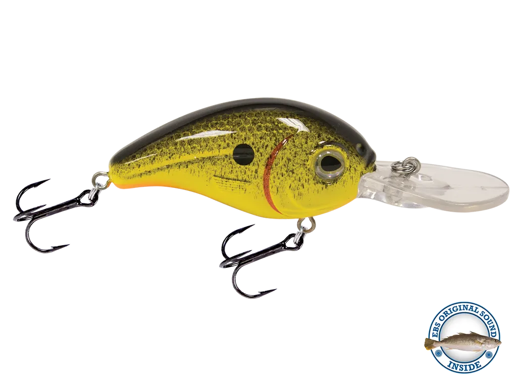 Livingston Lures Dive Master Jr. 8: Chartreuse Splatter Shad