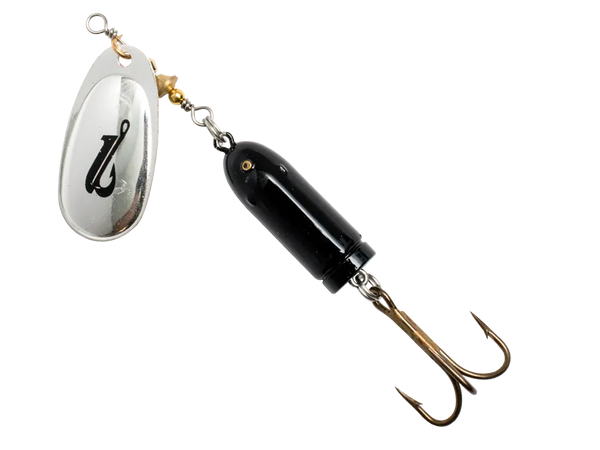Livingston Lures EBS Spinner 58: Chrome Black