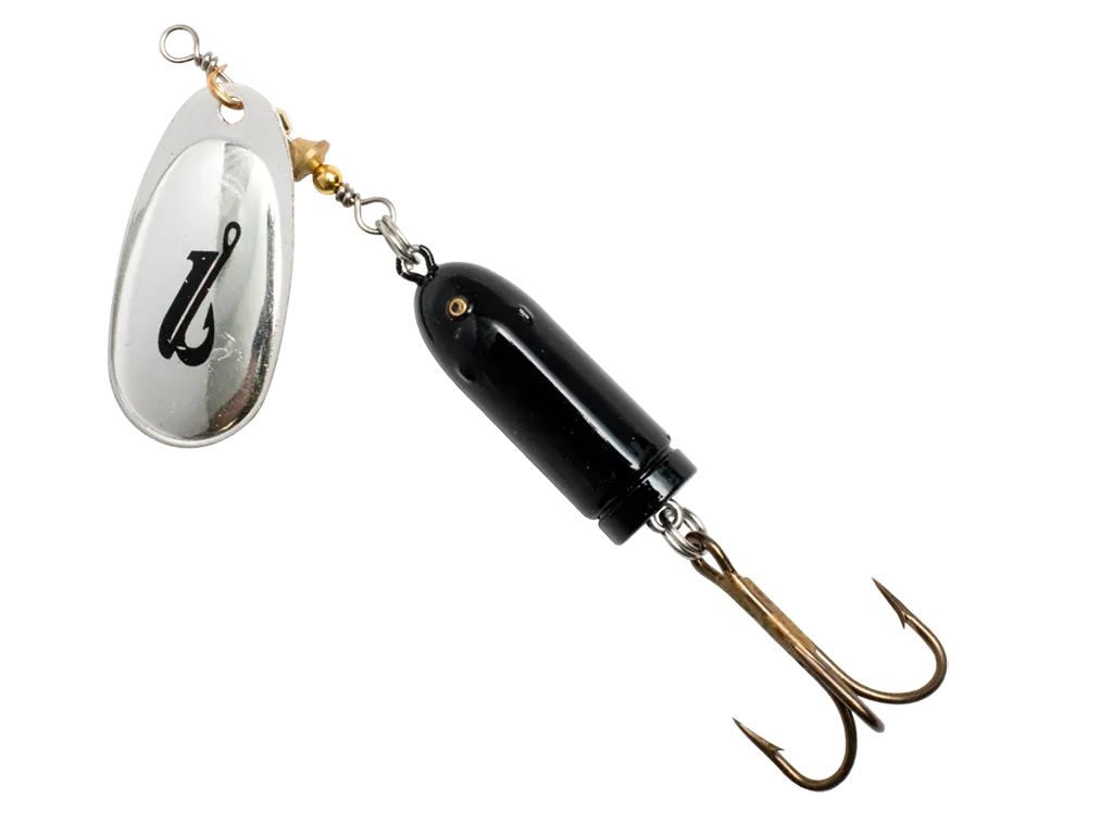 Livingston Lures EBS Spinner 58: Chrome Black