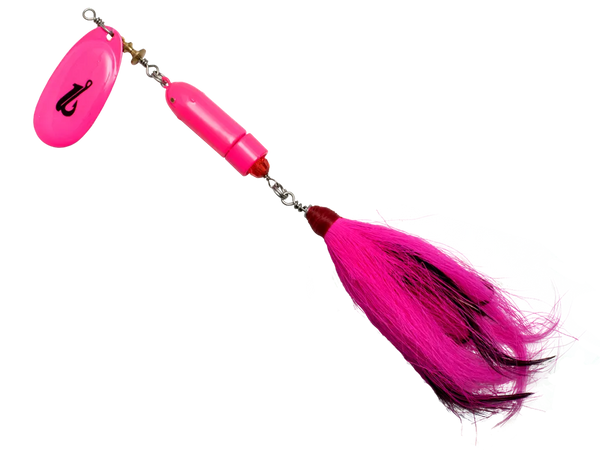 Livingston Lures EBS Spinner 100: Hot Pink