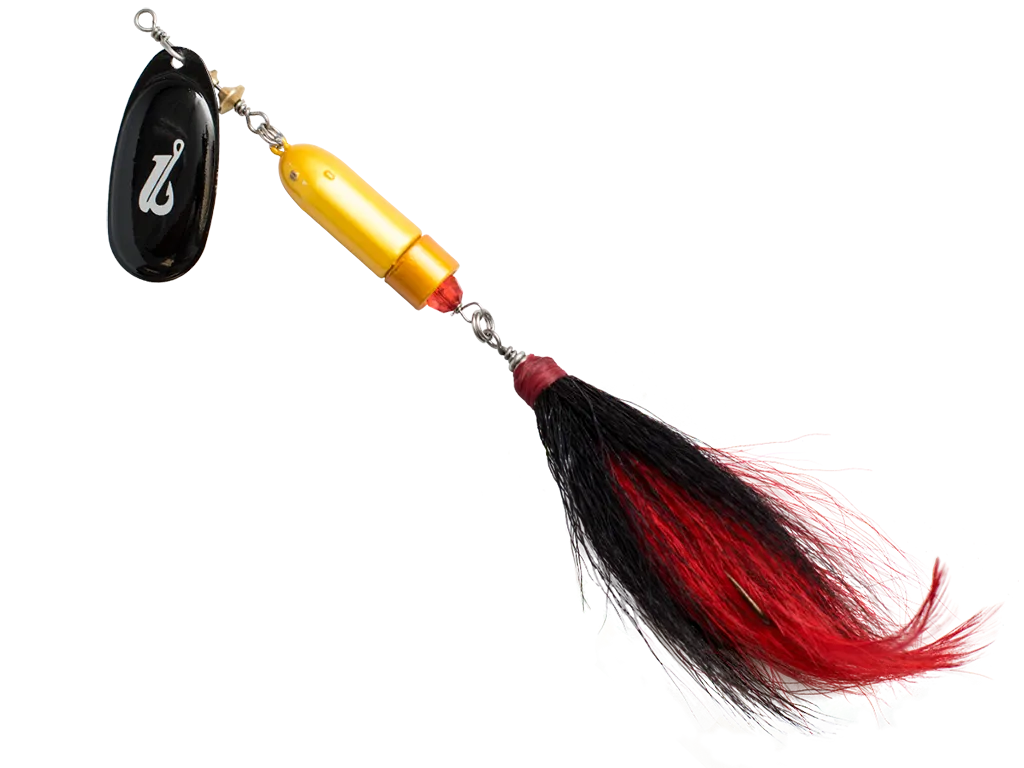 Livingston Lures EBS Spinner 100: Black Gold Capsule