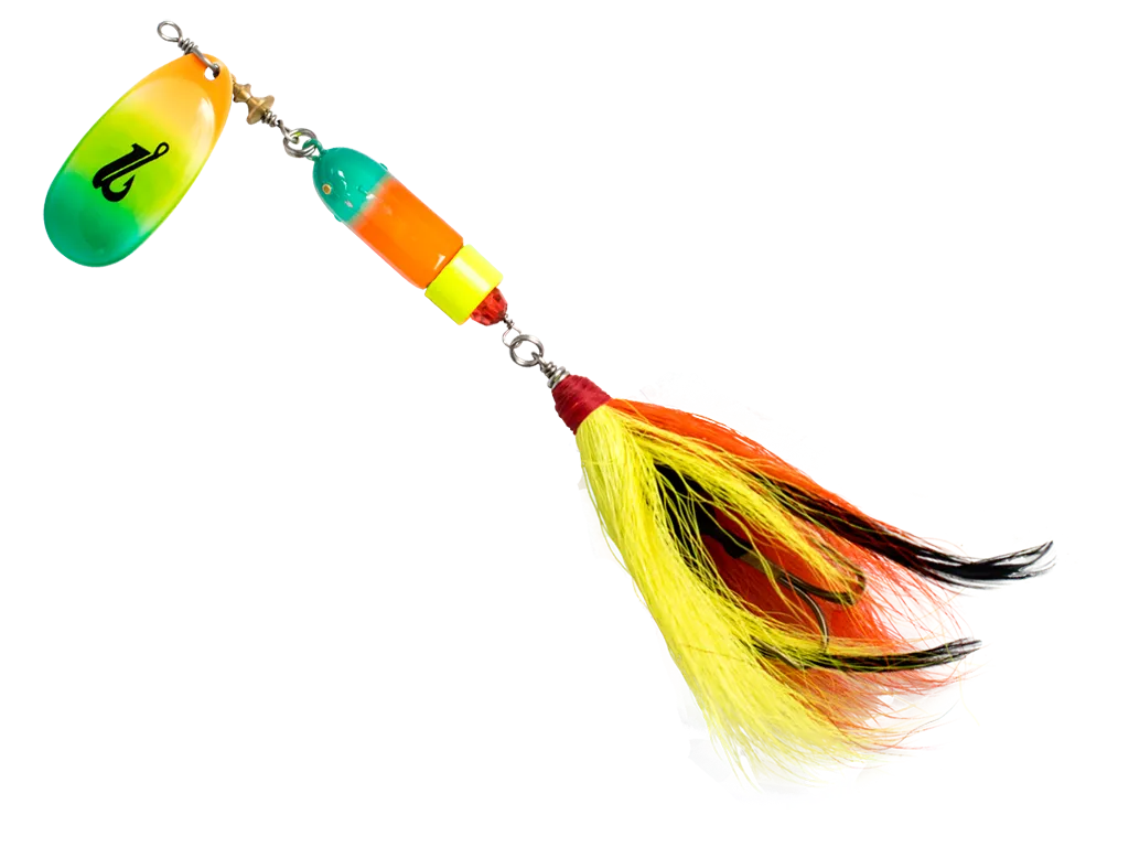 Livingston Lures EBS Spinner 100: Fire Tiger
