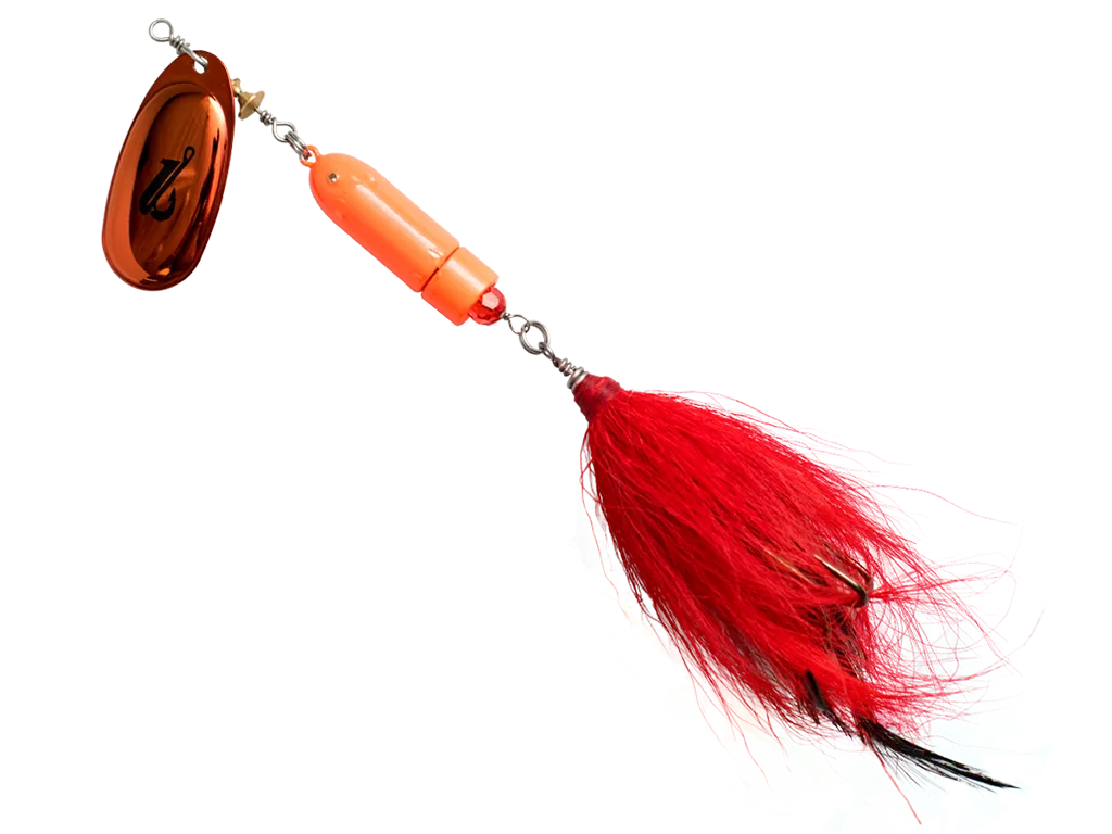 Livingston Lures EBS Spinner 100: Copper Red