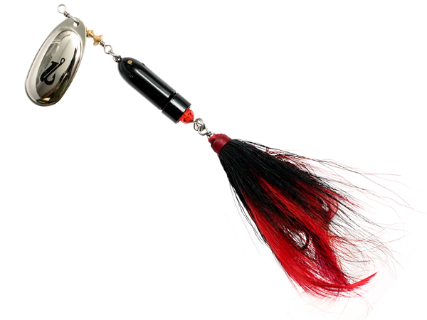 Livingston Lures EBS Spinner 100: Chrome Black