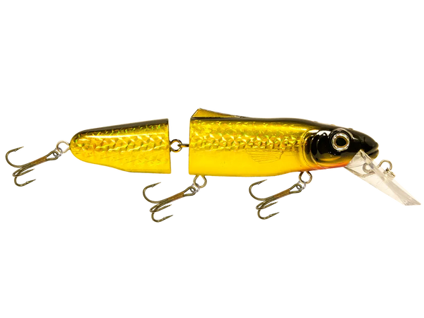 Livingston Lures Pounder: Gold Metallic/Scale Black