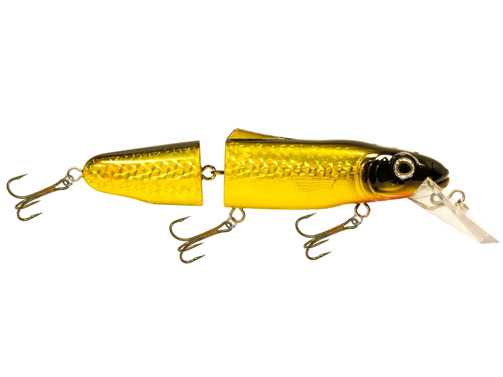 Livingston Lures Pounder: Gold Metallic/Scale Black
