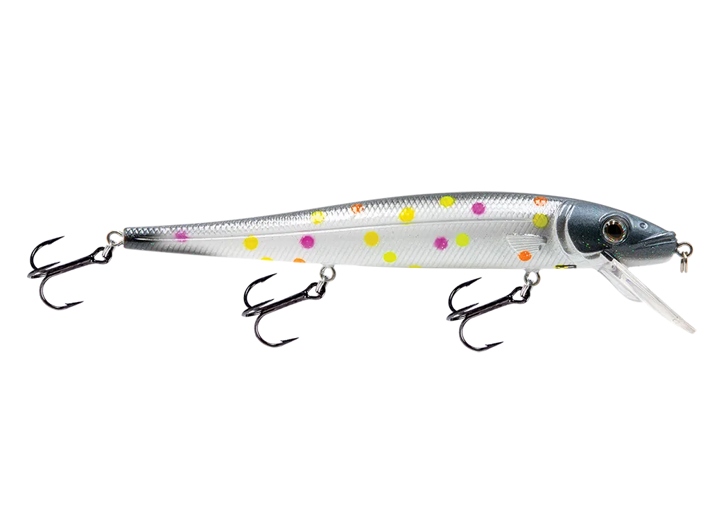 Livingston Lures Walleye Jerkbait 136 воблер: Mardi Gras