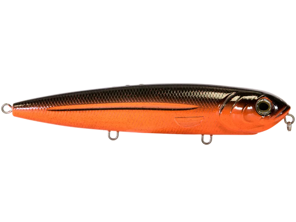 Livingston Lures Walking Boss Magnum: Black & Orange