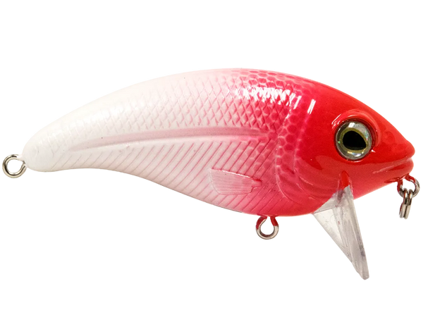 Livingston Lures Bull Nose SW: Red White & True