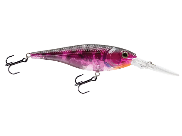 Livingston Lures Walleye Shad 90: Purple Phantom