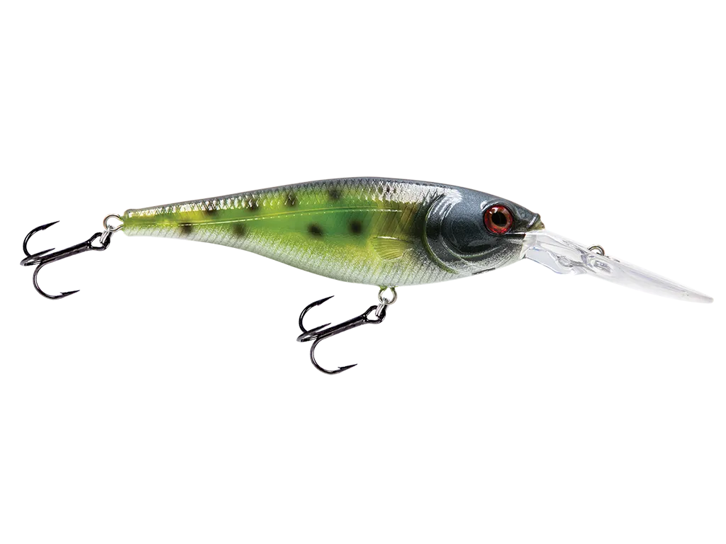 Livingston Lures Walleye Shad 90: Kiwi