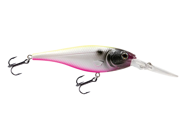 Livingston Lures Walleye Shad 90: Cotton Candy