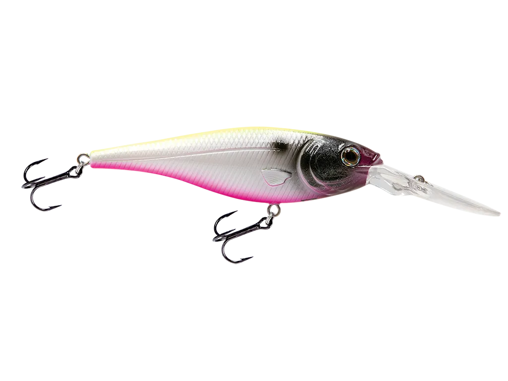 Livingston Lures Walleye Shad 90: Cotton Candy