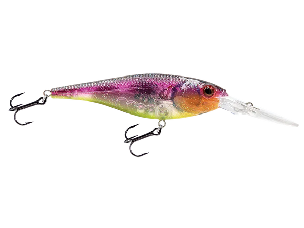 Livingston Lures Walleye Shad 90: Purple Rain