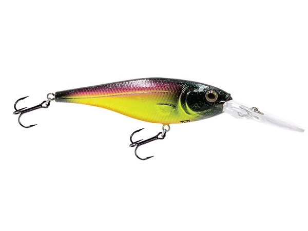 Livingston Lures Walleye Shad 90: Tequila Sunrise