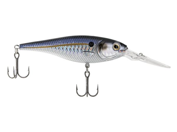 Livingston Lures Walleye Shad 90: Threadfin Shad
