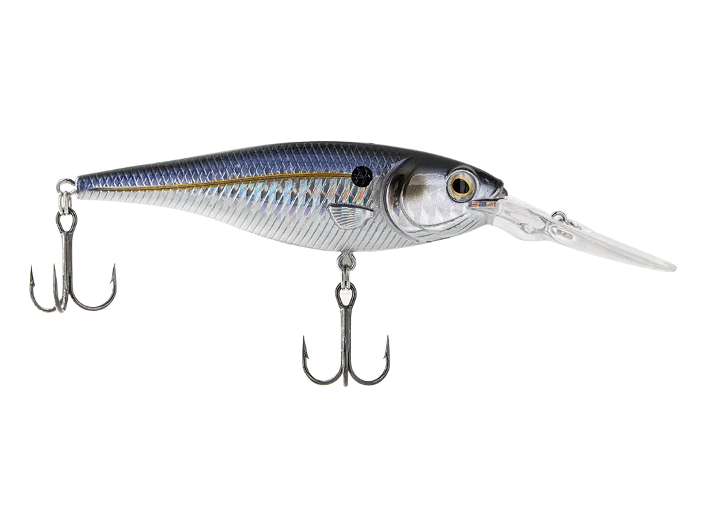 Livingston Lures Walleye Shad 90: Threadfin Shad