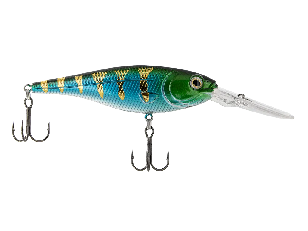 Livingston Lures Walleye Shad 90: Blue Shiner