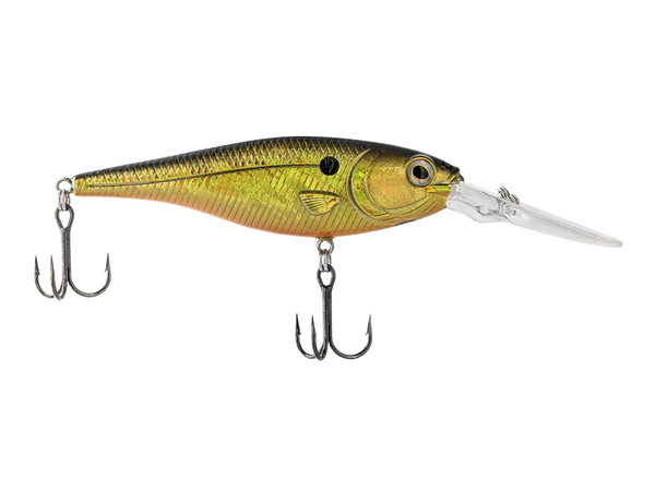 Livingston Lures Walleye Shad 90: Gold Digger