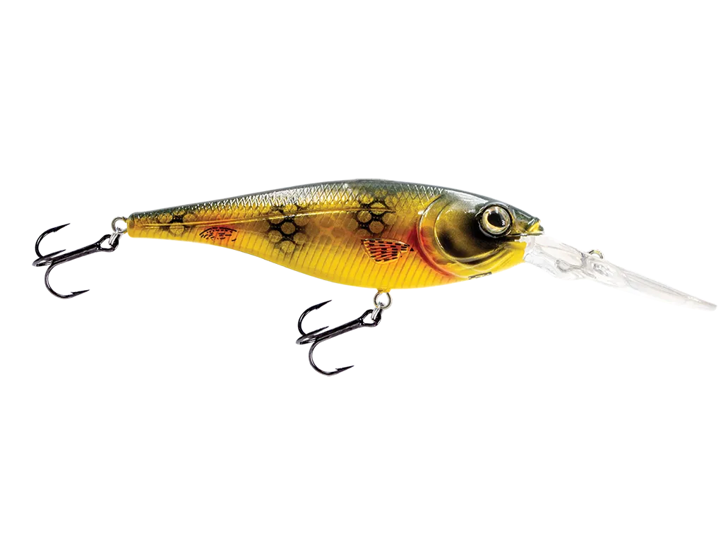 Livingston Lures Walleye Shad 90: Natural Perch
