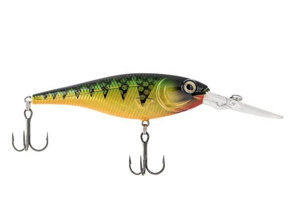 Livingston Lures Walleye Shad 90: Yellow Perch