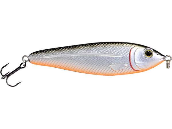 Livingston Lures EBS Jigging Spoon: Black Back/Chrome Shad